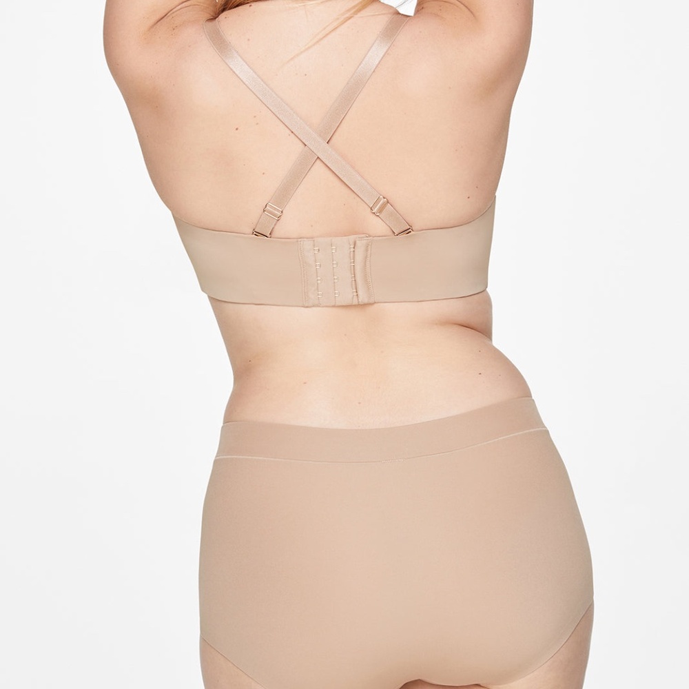 38F ThirdLove 24/7® Classic Strapless Bra Size 38Ftaupe / 38F
